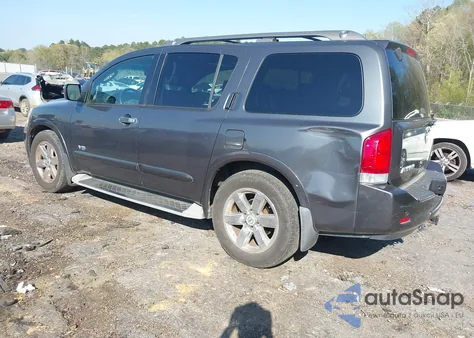 2009 Nissan Armada Le from USA, damaged, VIN 5N1AA08C89N607713